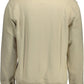 Beige Cotton Men Sweater