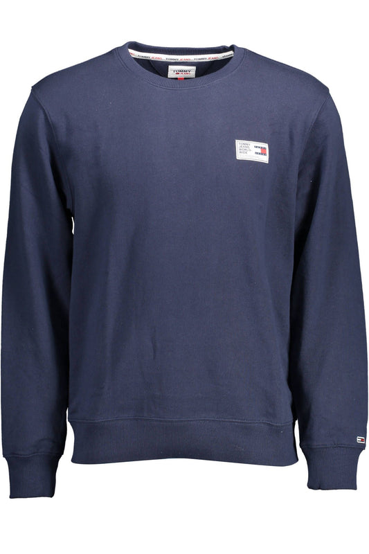 Blue Organic Cotton Men Sweater
