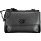 Black Polyester Women Handbag