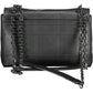 Black Polyester Women Handbag