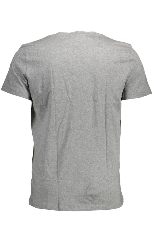 Gray Organic Cotton Men T-Shirt