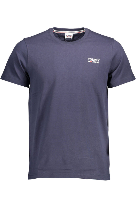 Blue Organic Cotton Men T-Shirt
