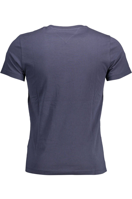 Blue Organic Cotton Men T-Shirt