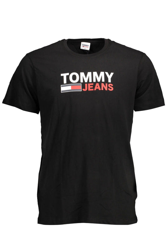 Black Organic Cotton Men T-Shirt