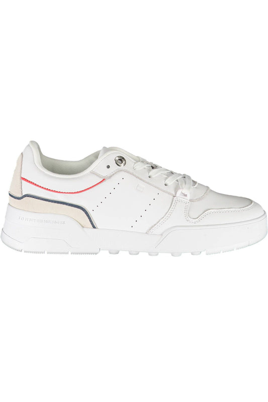 White Leather Women Sneaker