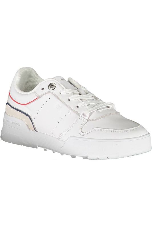 White Leather Women Sneaker