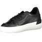 Black Polyester Women Sneaker