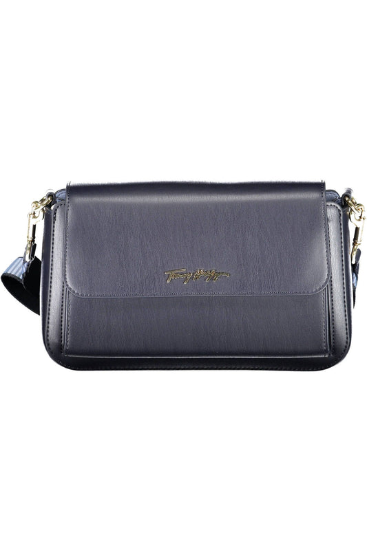 Blue Polyethylene Women Handbag