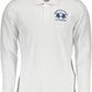 White Cotton Men Polo Shirt