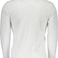 White Cotton Men Polo Shirt