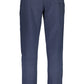 Blue Cotton Men Pant
