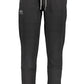 Black Cotton Men Pant
