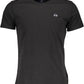 Black Cotton Men TShirt