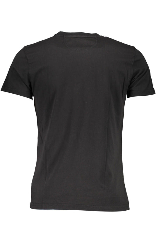 Black Cotton Men TShirt