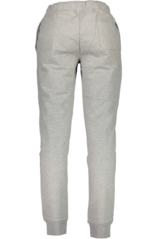 Gray Cotton Men Pant