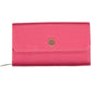 Red Polyurethane Women Wallet
