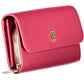 Red Polyurethane Women Wallet