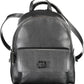 Black Polyester Women Handbag