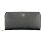 Black Polyurethane Women Wallet