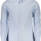 Light Blue Cotton Men Shirt