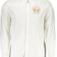 White Cotton Mens Shirt