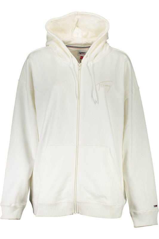 White Cotton Women Sweater