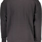 Black Cotton Men Sweater