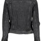 Black Cotton Women Jacket