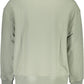 Green Cotton Men Sweater