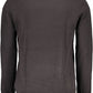 Black Cotton Men Sweater