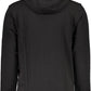 Black Cotton Men Sweater