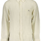 Beige Linen Men Shirt