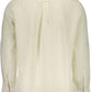 Beige Linen Men Shirt