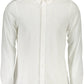 White Cotton Men Shirt