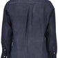 Blue Linen Men Shirt
