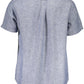 Blue Linen Men Shirt