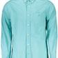 Green Organic Cotton Men Shirt