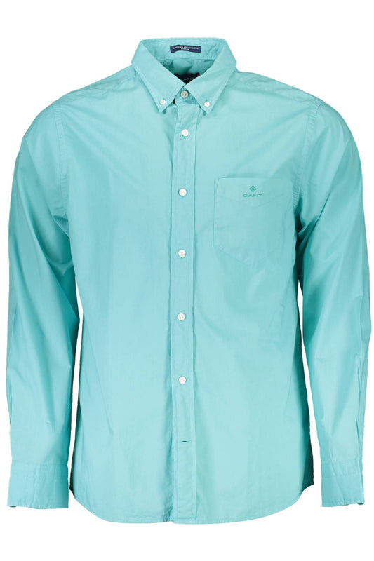 Green Organic Cotton Men Shirt