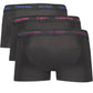 Black Cotton Men Boxer