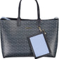 Blue Polyethylene Women Handbag