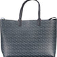 Blue Polyethylene Women Handbag