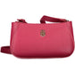 Pink Polyethylene Women Handbag