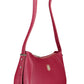 Red Polyethylene Women Handbag