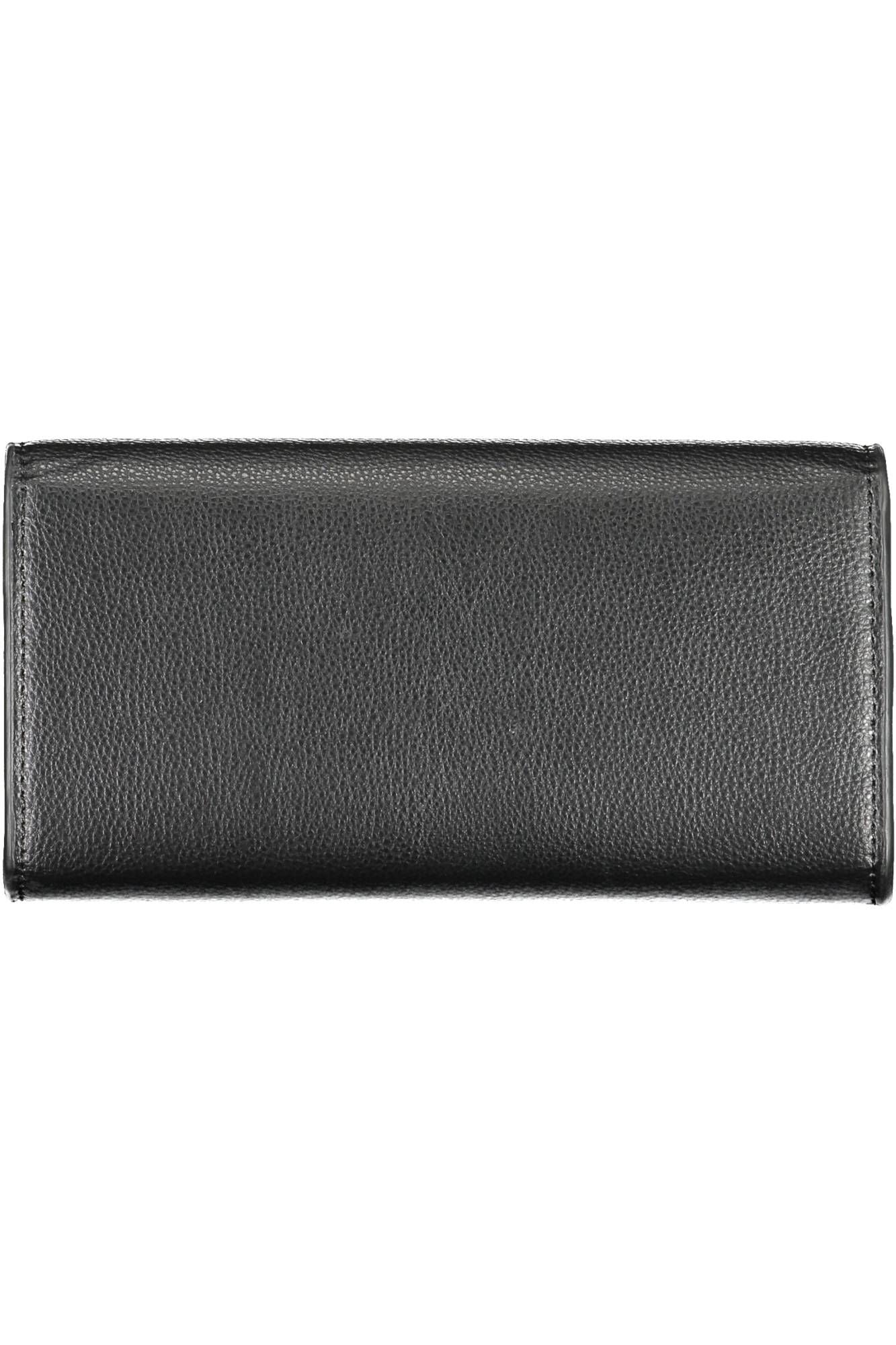 Black Polyurethane Women Wallet