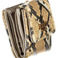 Beige Polyurethane Women Wallet