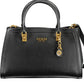 Black Polyurethane Women Handbag