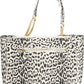 Black Polyurethane Women Handbag
