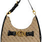 Black Polyurethane Women Handbag