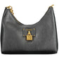 Black Polyethylene Women Handbag