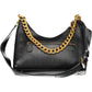 Black Polyethylene Women Handbag